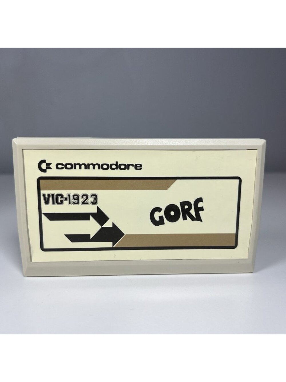 Commodore VIC-20 GORF VIC-1923 Vintage 1982 Game Cartridge Untested